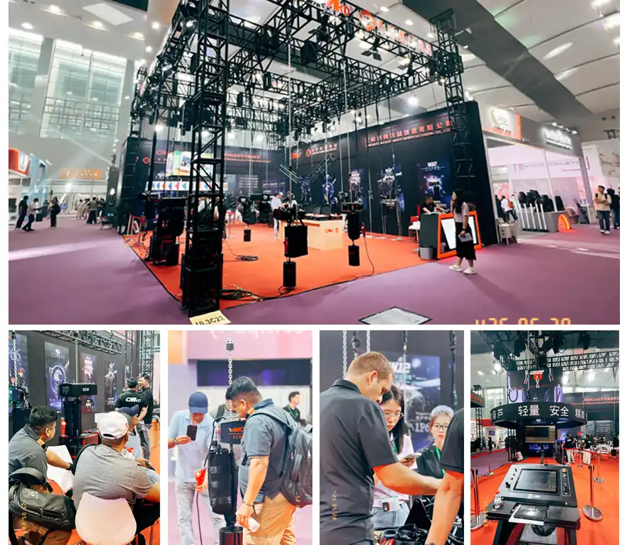 Exposição de levantamento de palco concluiu com sucesso