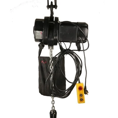Guincho elétrico leve para palco